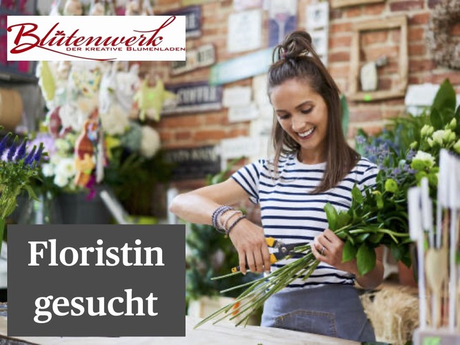Floristin gesucht - Blumenladen Blütenwerk in Krostitz bei Leipzig sucht kreative Floristin